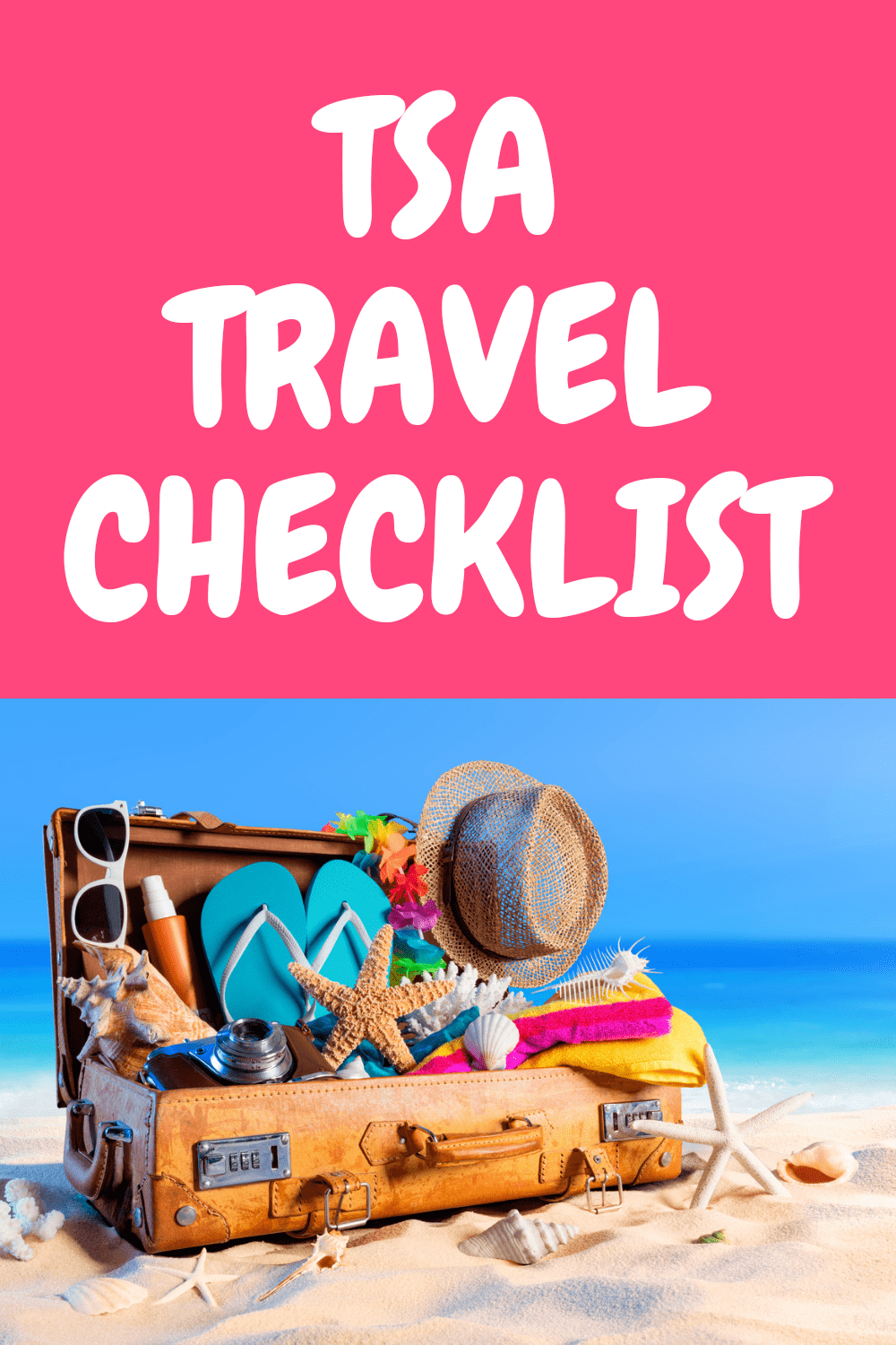 TSA travel checklist